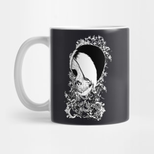Emo Punk vintage Skull with Ornaments Mug